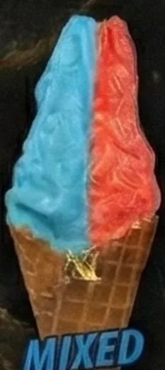 Mixed Sherbet Cone