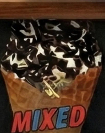 Mixed Sherbet Waffle
